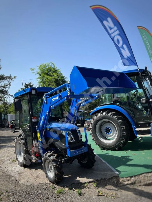 Solis S26 Cabina Tractor NOU SOLIS S26 cu cabina si incarcator frontal