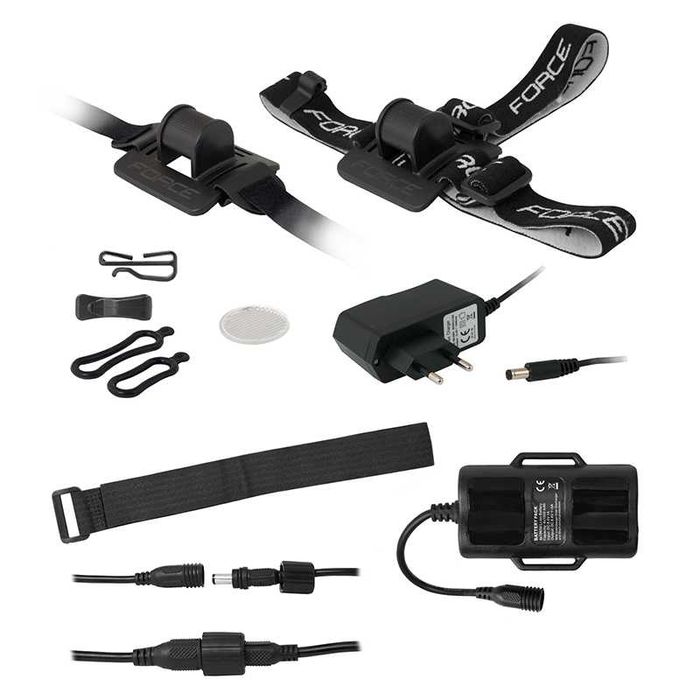 Система предна CREE светлина за велосипед FORCE GLOW, 1000LM, 4400 mAh