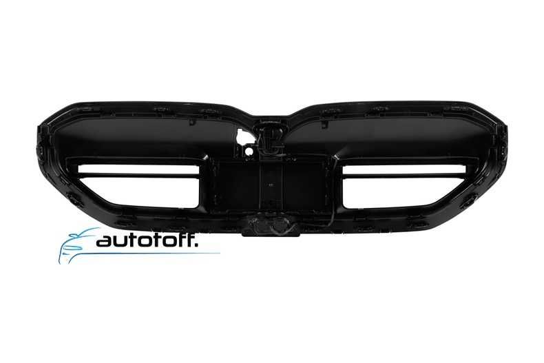 Grila iluminata compatibila cu BMW Seria 5 G60 G61 (2024+) Negru lucios cu LED