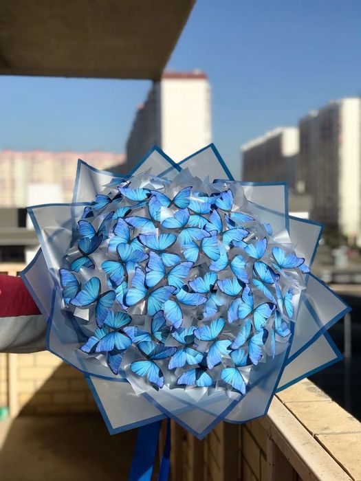 Букет, букет из бабочек, подарок девушке