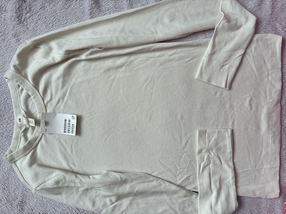 Бежова блуза H&M
