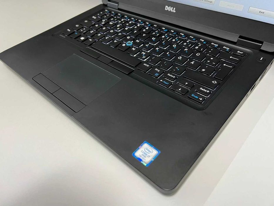 Laptop SH Dell Latitude 5480 i7-7820HQ Ram 16GB SSD 512 GB Bat NOUA