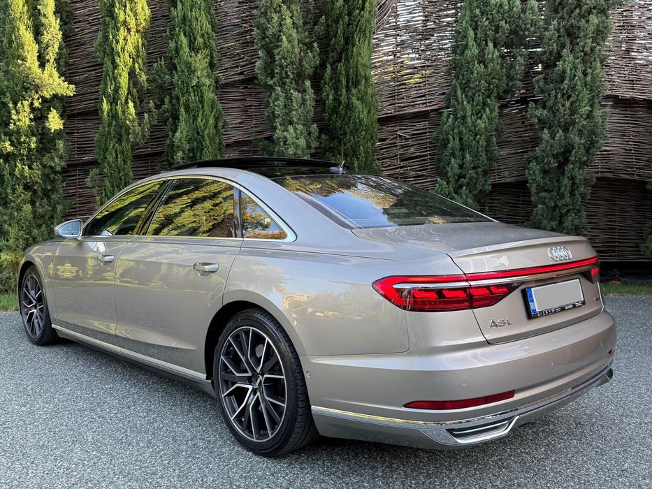 Audi A8 L ONG INDIVIDUAL 55 TFSI Quattro 340 Cp Muzica B&Q Far Matrix Tableta Masaj Ventilatie Soft close Panorama