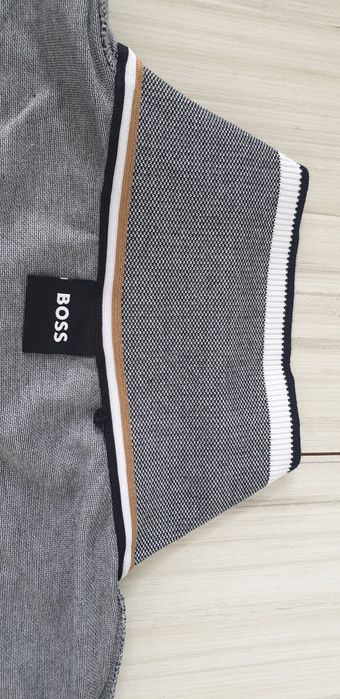Hugo Boss Parlay Pique Cotton Mens / 2XL  НОВО! ОРИГИНАЛ Мъжка Тениска