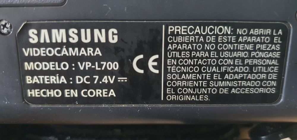 Vând cameră Hi 8, video digital  8 Samsung