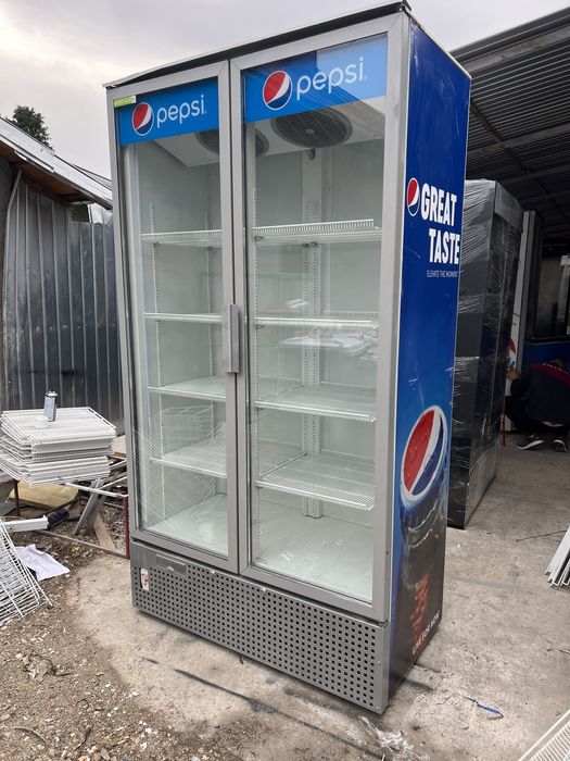 Vitrina frigorifica verticala sucuri garantie functionare 120cm latime