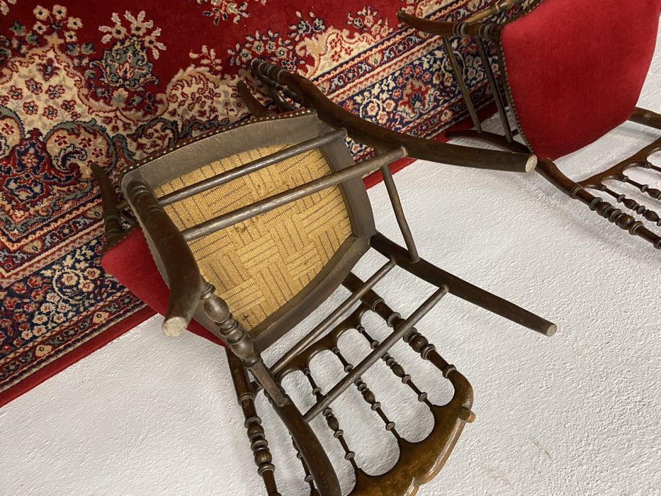 Френски барокови столове от орех