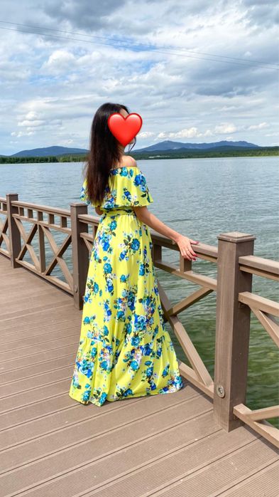 Платье на запах