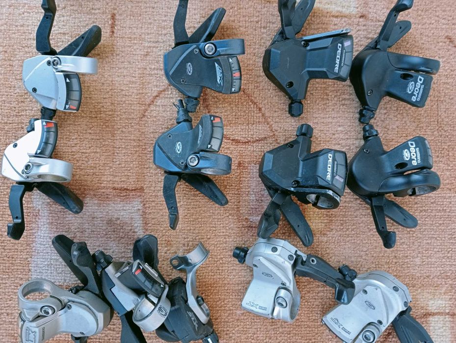 Piese cursiera Campagnolo Shimano Simplex manete si Schimbatoare 8 9 V