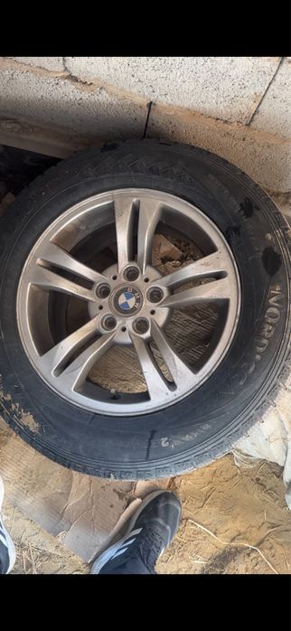 Диски BMW R17, с резиной continental