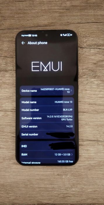 Huawei nova 13 ca nou