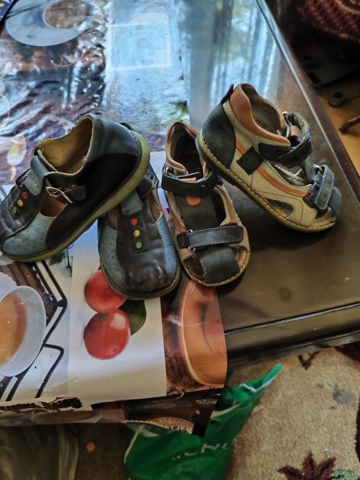 Босоножки кожаные детские