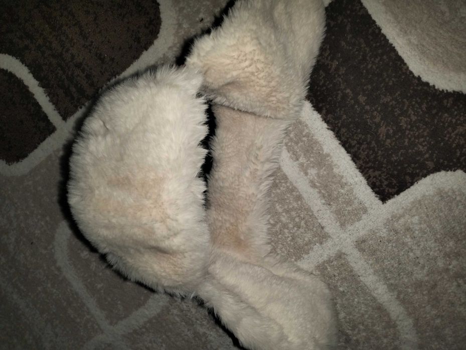 ушанка цвет лососевый