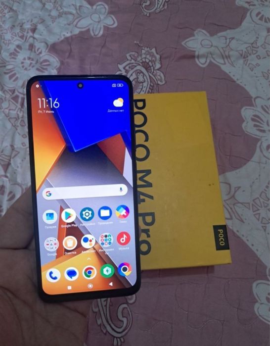 Xiaomi Poco M4 Pro 12/128GB Black Igravoy Karobka Holati Yaxshi Zor