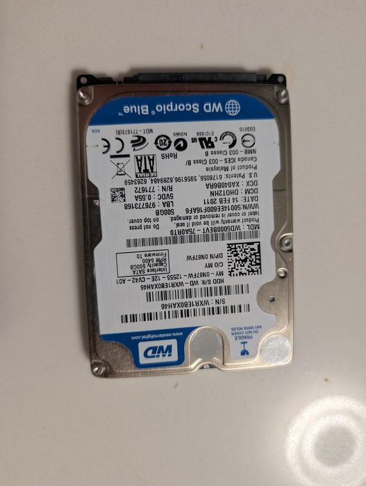 SSD Sata 250/240 GB si HDD 500 GB