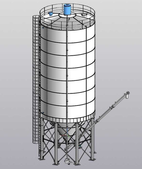 Силос для цемента 500т.