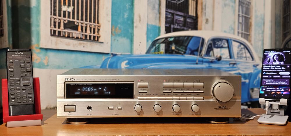 Denon DRA 345 R muzica amplificator statie amplituner receiver
