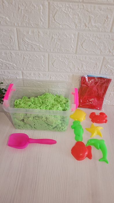 Кинетический песок.