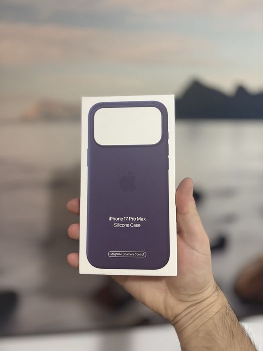 Husa silicon iPhone 17 Pro si 17 Pro Max cu Magsafe