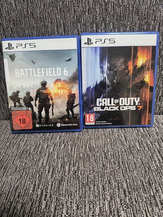 Battlefield 6, Call of Duty Black ops 7 PS5