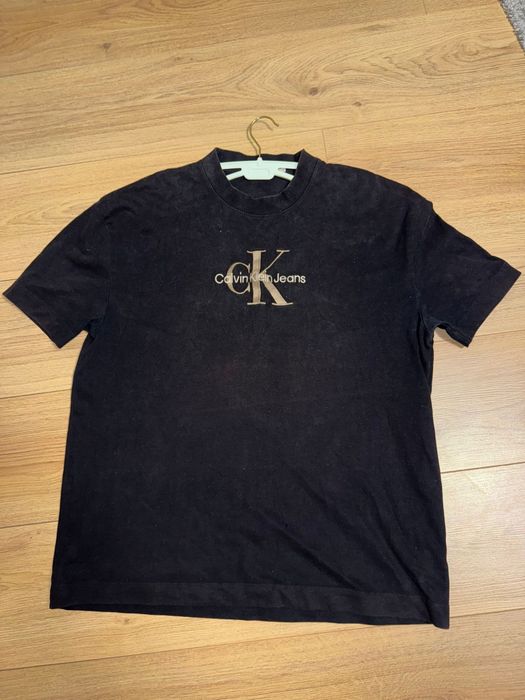 Tricou Calvin Klein Jeans negru, mărime M,Barbati