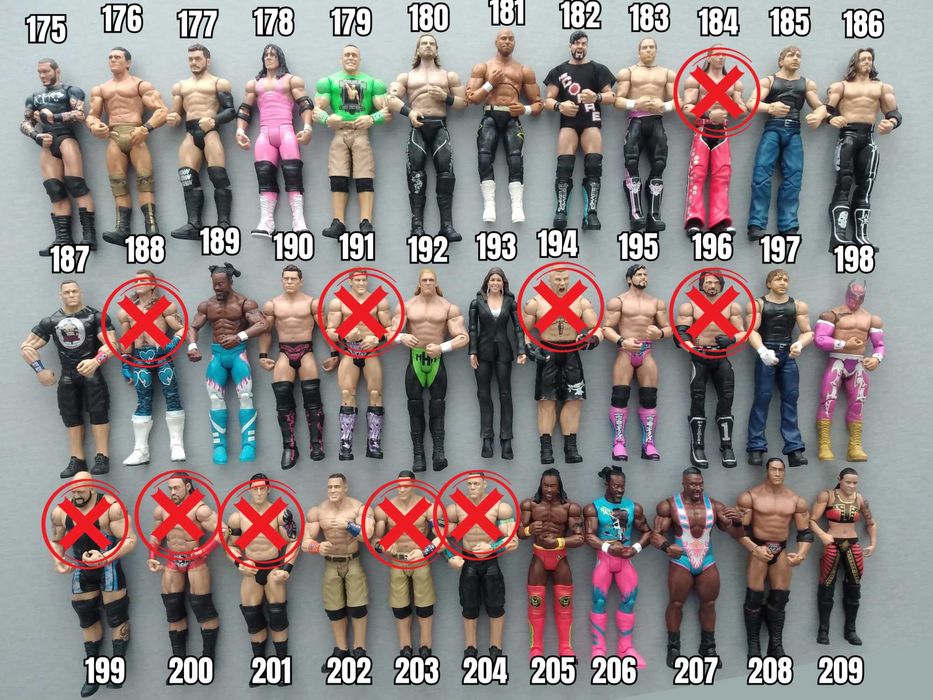 Кечисти Екшън Фигурки WWE Pro-Wrestling Кеч Играчки John Cena 3/3