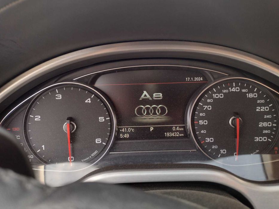 A8L D4  2013г. 4.2TDI 351hp код на мотора CDSB  код скорости NCL