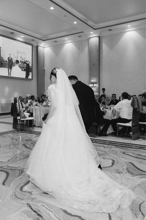 Свадебное платье после химчистки