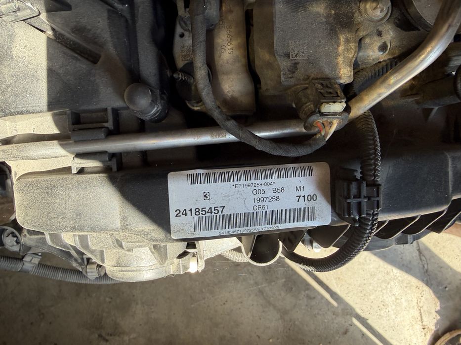 Двигател бмв Б58Б30Ц 3.0 бензин 340 коня ( dvigatel bmw B58B30C bmw x5 g05 4.0i )