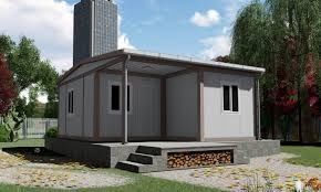Containere modulare pe structură metalică rezistentă și invelite cu panou sandwich termoizolant,