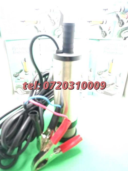 Pompa Transfer Combustibil Submersibila Electrica Alimentare 12v