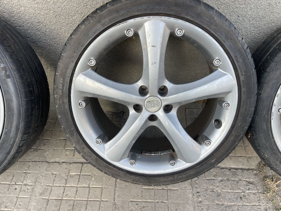 Джанти с гуми RH 18 5x112 63.6мм=57.1mm ET35 цен.отвор VW AUDI VAG