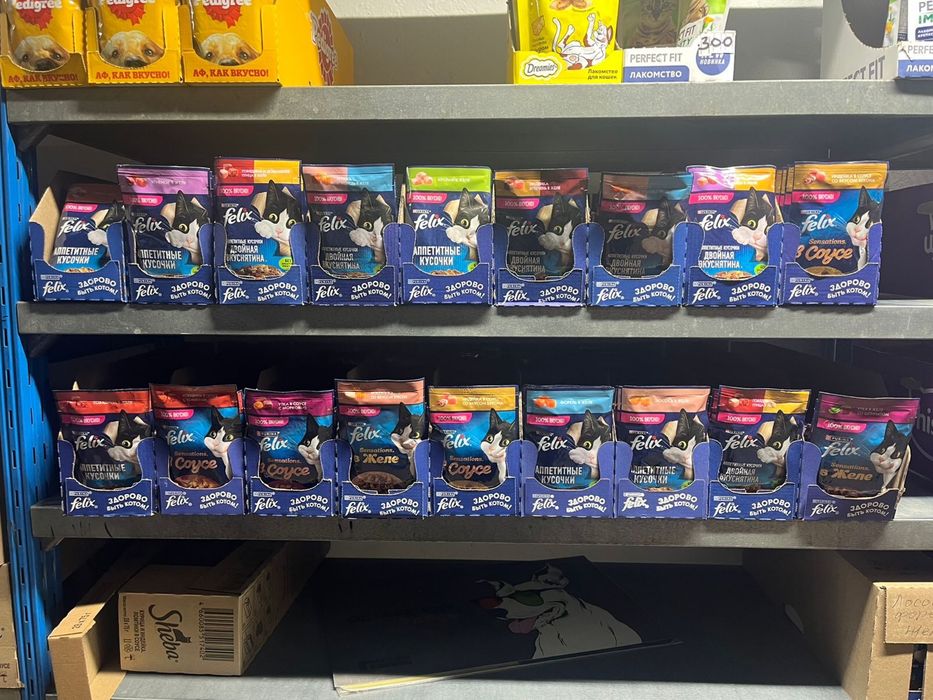 Felix Феликс пакетики корм
