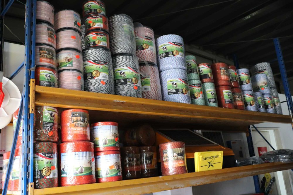 Gard electric Plasa 50m x90cm cu picior dublu Breckner Livram Oriunde