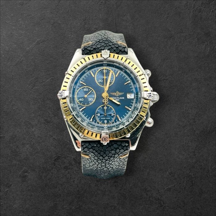 Breitling Chronomat – Steel & 18k Gold Bezel, 39 мм, Automatic Chronograph Valjoux 7750
