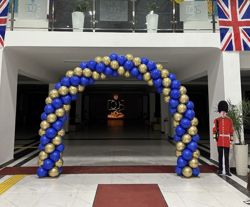 Арка из шаров. Оформление шарами в Астане