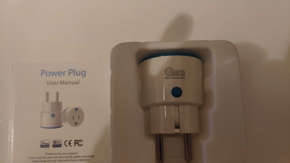 Нов NEO Coolcam Z-wave Smart EU контакт с измерване на енергия