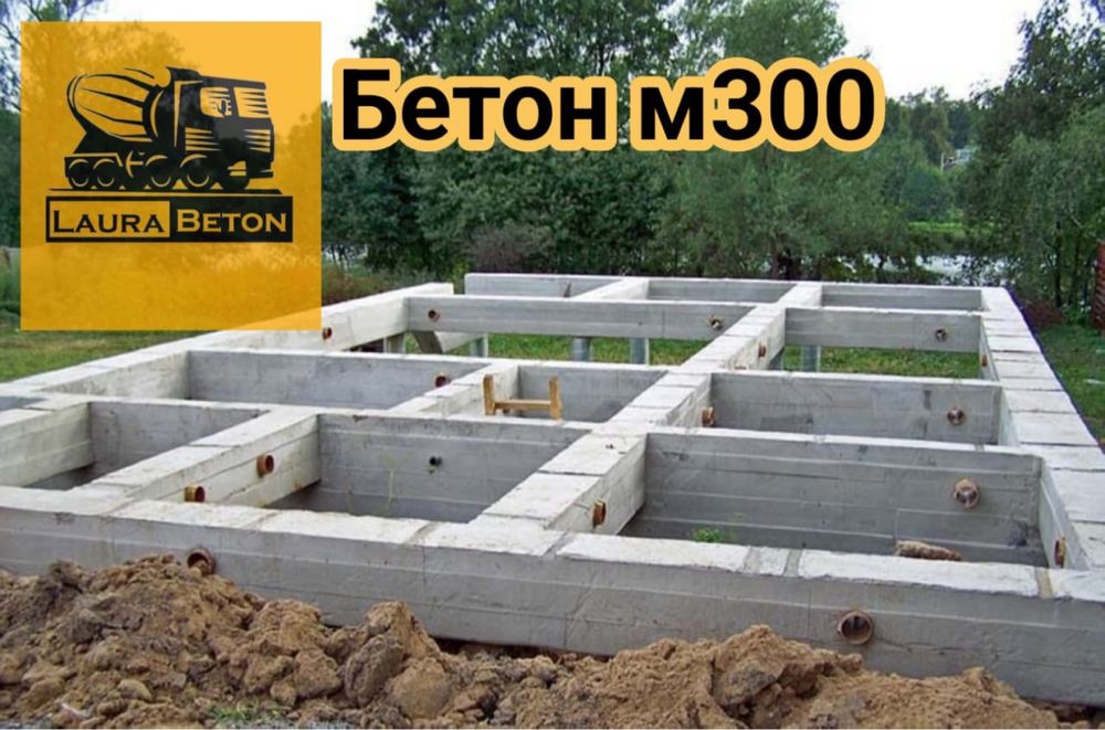 Опалубка, фундамент, бетон