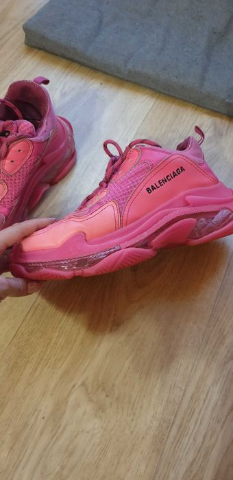 Розови маратонки Balenciaga