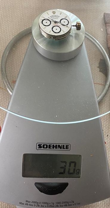 Ceas aur 18k Bulova 7750 automatic cronograf president