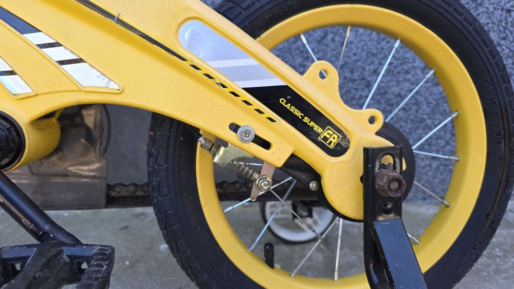 Vand bicicleta copii 14'' cadru din aluminiu