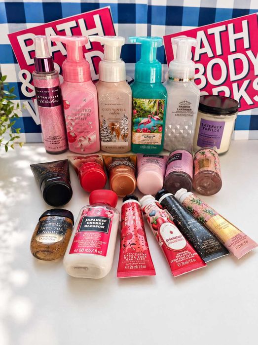 Намаление !Bath and Body Works лосиони,свещи, дезинфектанти, сапуни