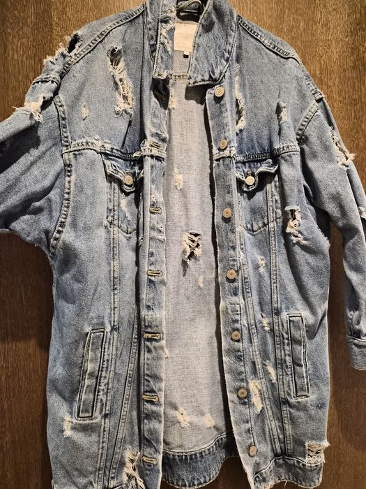 дълго дънкови аке  зара