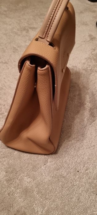 Дамска чанта Axel бежова,  Zara черна