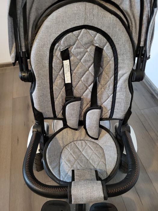 Tricicleta scaun reversibil roti EVA muzica lumini bebelusi copii 5