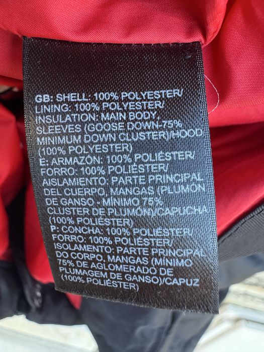 Мъжко пухено яке The North Face 550