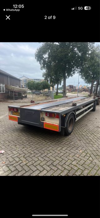 Vand trailer pentru utilaje