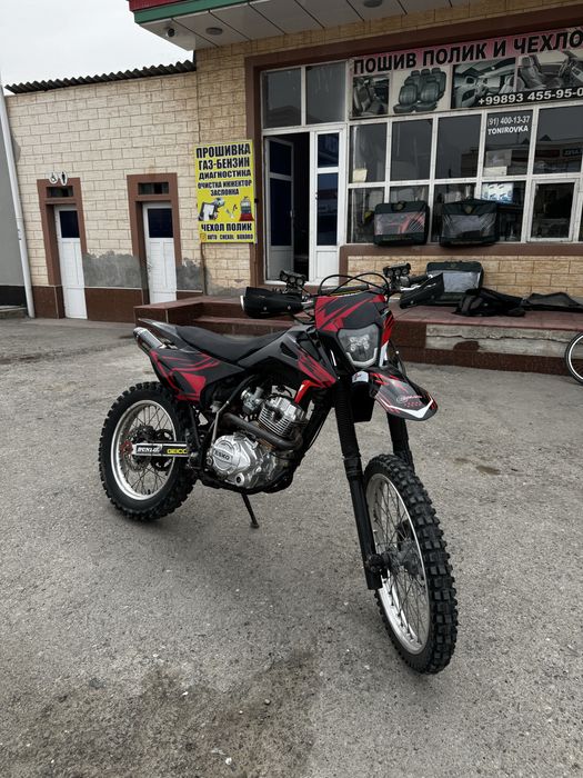 Enduro honda baja