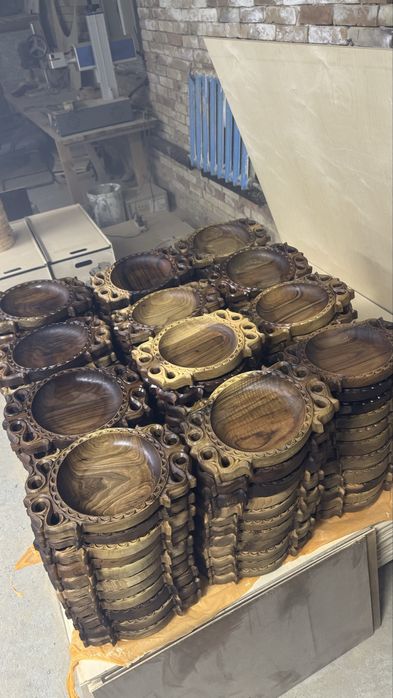 Стейк доски, Тарелки и Астау