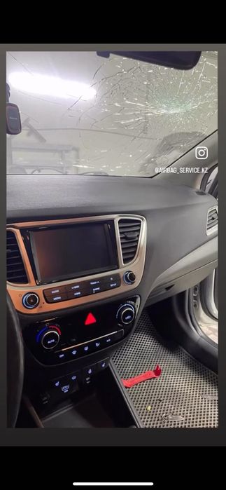 ремонт айрбаг перетяжка панели